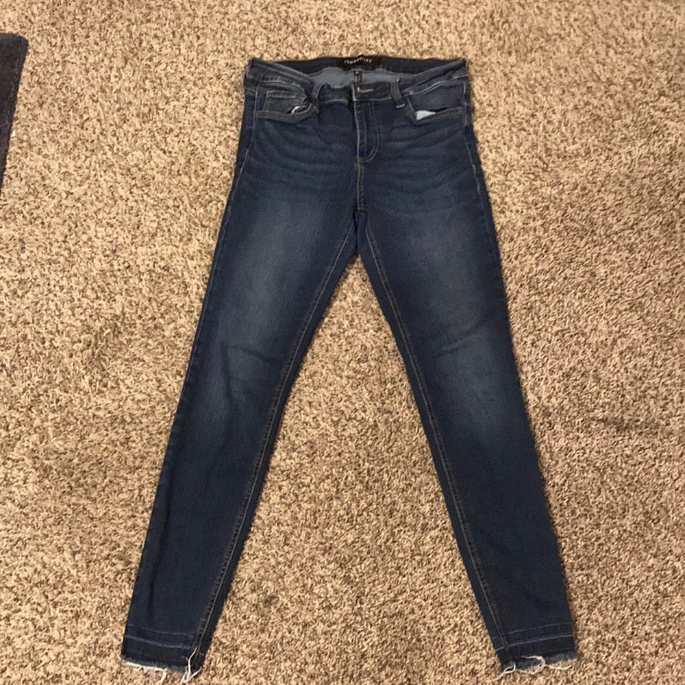 Prosperity Blue Skinny Jeans Womans